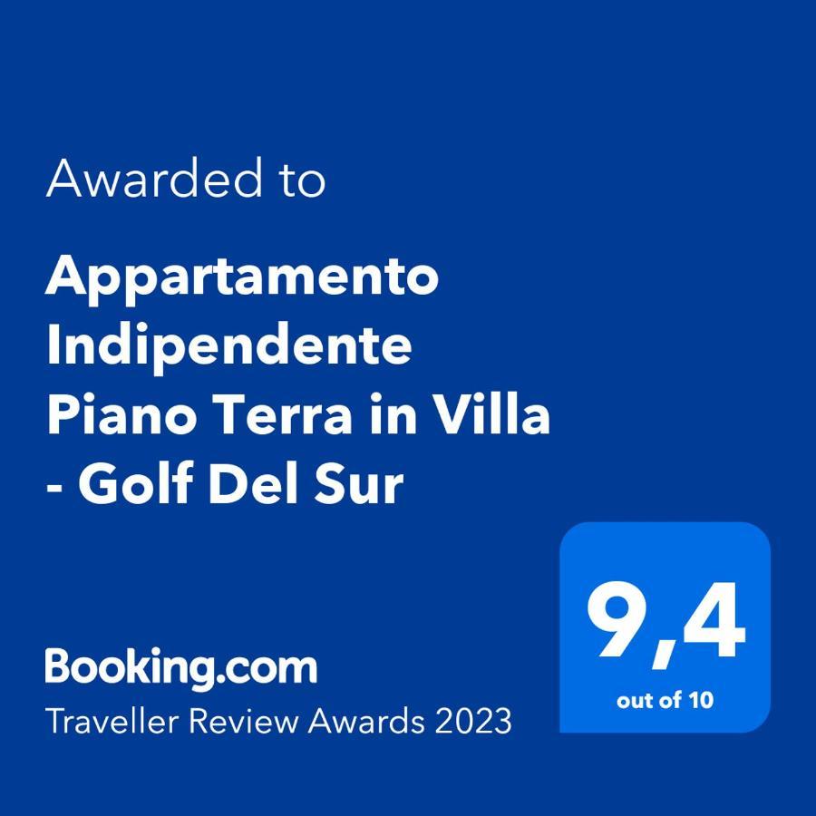 Appartamento Indipendente Piano Terra In Villa - Golf Del Sur سان ميغيل ذي أبونا المظهر الخارجي الصورة